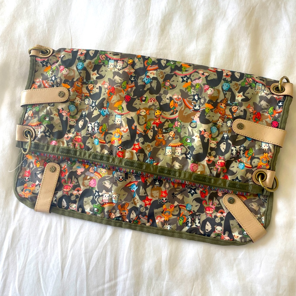 Large Tokidoki pouch bag, limited edition design